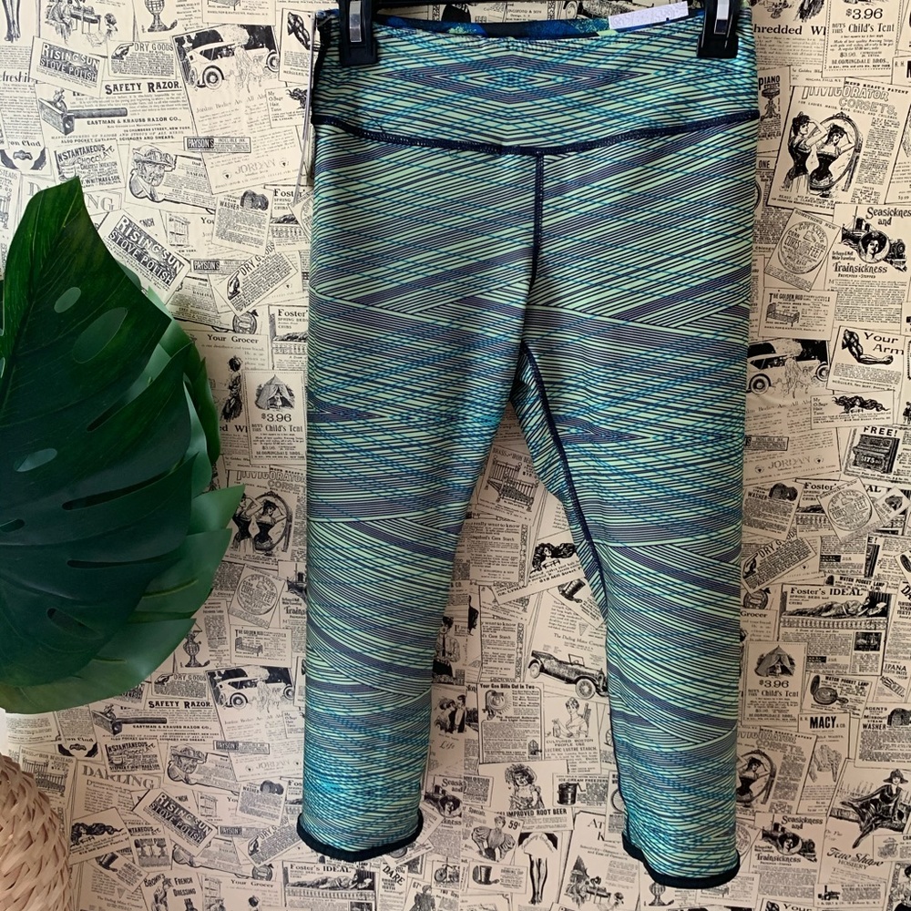 NWT Kyodan reversible capris crop green size XS - Picture 9 of 12
